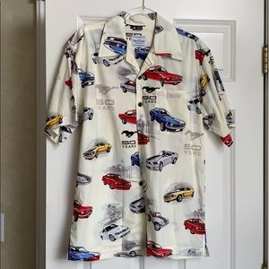 Mens Original Mustang button down shirt